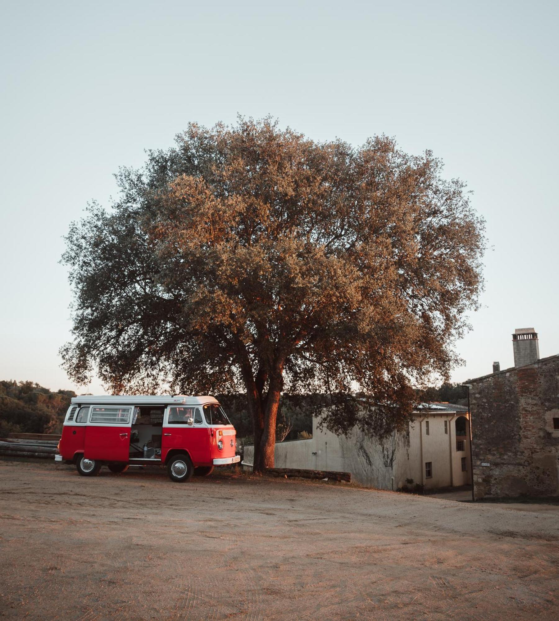 Retro Vw Kombi T2 Campervan 略夫雷加特河畔奥斯皮塔莱特 外观 照片