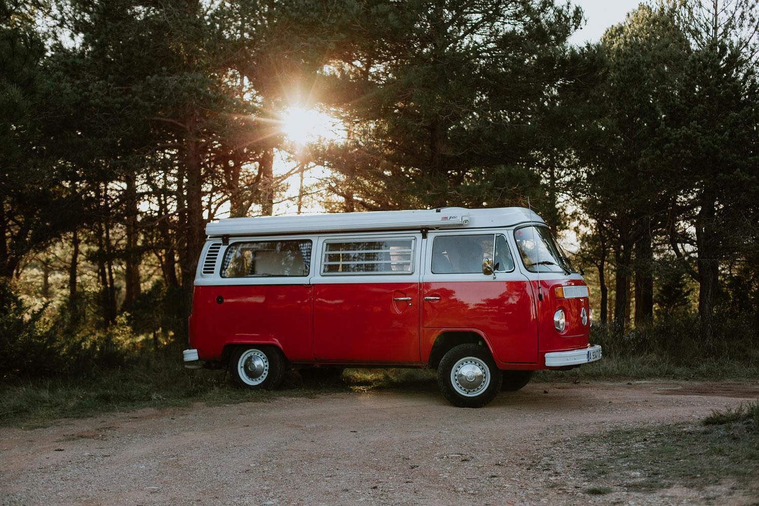 Retro Vw Kombi T2 Campervan 略夫雷加特河畔奥斯皮塔莱特 外观 照片